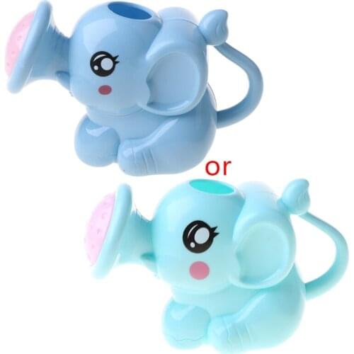 Funny Small Elephant Watering Pot Baby Kids Bath Toys Plastic Watering Can Beach Play Sand Toy Gifts for Children