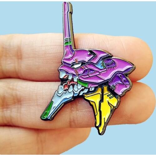 01 Robot Mecha Enamel Brooch Pin Backpack Hat Bag Lapel Pins Badges Women Mens Fashion Jewelry Accessories
