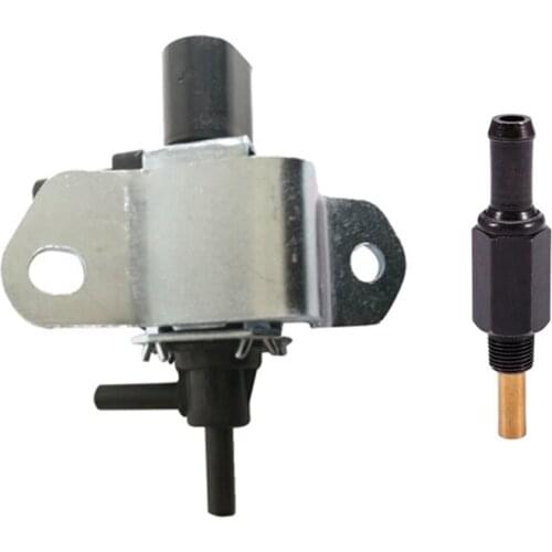 1 Pcs Vacuum Solenoid Valve Intake Manifold Runner Control & 1 Pcs Exhaust Valve PCV Valve
