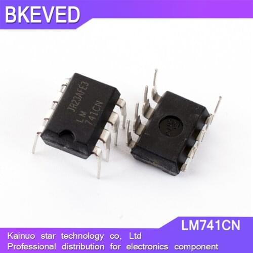 10PCS LM741CN DIP8 LM741 DIP DIP-8 741CN DIP-8 Operational Amplifier LM741C