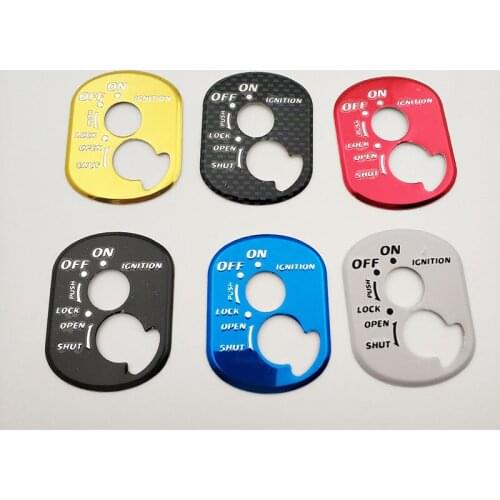 20 PCS Electric ignition switch ignition lock metal sticker for HONDA Wuyang dreams Jia Yu 110T WH100T 125T Modified car