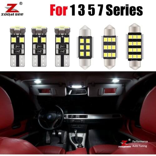 Canbus LED bulb interior indoor light Kit for BMW 1 3 5 7 Series E87 E81 F20 E46 E90 E91 E92 E93 E39 E60 E61 F10 F11 E38 E65 E66