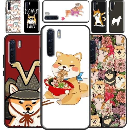 Cute Shiba Inu Phone Case For OPPO A53 2020 A5 A9 A31 A52 A72 A92 A83 A91 A93 A1K A15 A3S A5S F5 F7 Cover