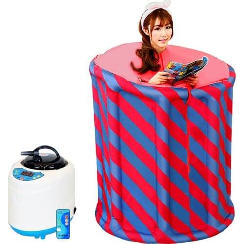 Home Sauna Steam Box Aromatherapy Spa Steam Sauna Tent Steamer Slimming Body Detox Treatment Insomnia 110-240V US EU UK Plug