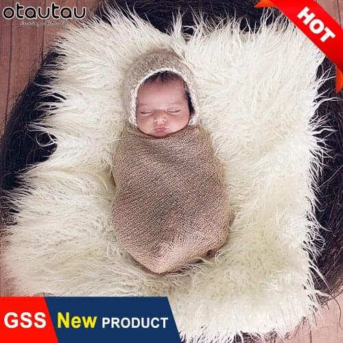 Kids Photo Studio Blanket Background Swadding Photography Props Swaddle Wrap Blankets Pet Soft Fluffy Wool Plush Velvet Faux Fur