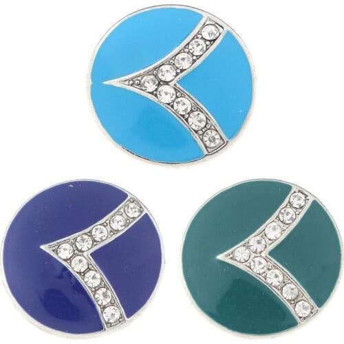 JaynaLee 18-20mm Metal Ginger Snap Button Fit Ginger Snaps Bracelets Jewelry for women men gifts GJS4547