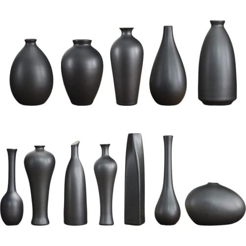 Ceramics Flower Vase, Planter Pot, Decorative Modern Floral Vase for Living Room