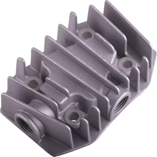 Metal 19mm 3/4BSP Female Threaded Cylinder Head Air Compressor Spare Parts Hardware