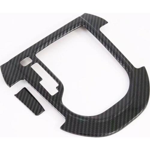 Carbon Fiber Interior Shift Gear Panel Cover Trim For Kia Forte Cerato K3 2019 2020
