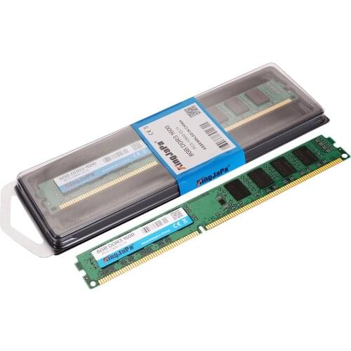 KingJaPa DDR 2 3 DDR2 DDR3 / PC2 PC3 1GB 2GB 4GB 8GB 16GB Computer Desktop PC RAM Memory PC3-12800 1600MHz 1333MHz 800MHz