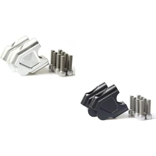 Motorcycle Handlebar Riser Mount Handle Clamp Handle Bar Risers Adapter for Loncin VOGE 500DS 650DS