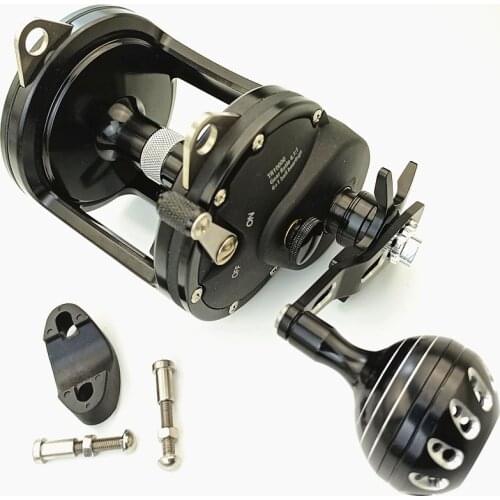 TR10000 metal trolling fishing reel strong 30kg dragging power see water boat fishing reel BB 6+1 casting reel right hand wheel