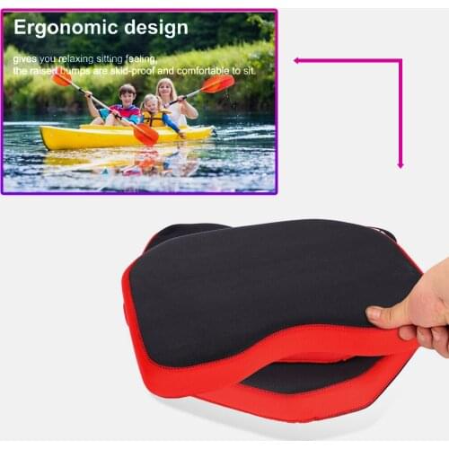 Kayak Seat Pad Thicken Canoe Fishing Rowing Boat Comfortable Cushion Rowing Boats Fishing Chair Mat Fishing Accesorios