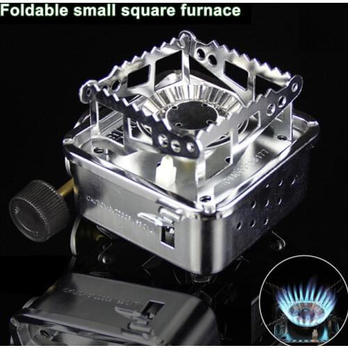 Outdoor Stove Picnic Cooker Ultralight Camping Gas Stove Cooking Equipment Portable Bracket Picnic Stove For Hiking Picnic
