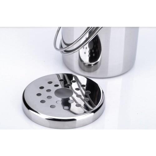 Wowshine High Quality Stainless Steel Ice Bucket Ice Cube Container Retail 1.2L and 2L Retail Send With a Gift Ice Clip