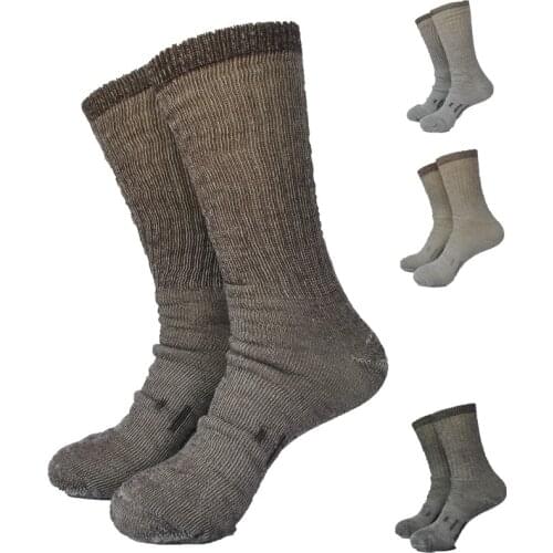 1 Pair 85% Merino Wool Super Thick Outdoor Warmer Hiking Socks Mens Socks Womens Socks
