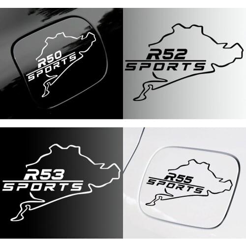 1PCS Fashion Vinyl Car Styling Fuel Tank Cap Protector Sticker For mini COOPER R50 R53 R56 R60 F55 F56 F57 R57 R58 R59 R60