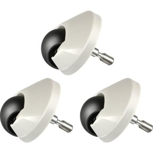 3Pcs Casters Front Wheel for Xiaomi MIJIA 1S 1C Vacuum 2 Roborock S5 S50 S5max S6maxv Pure Vacuum Cleaner Robot Parts