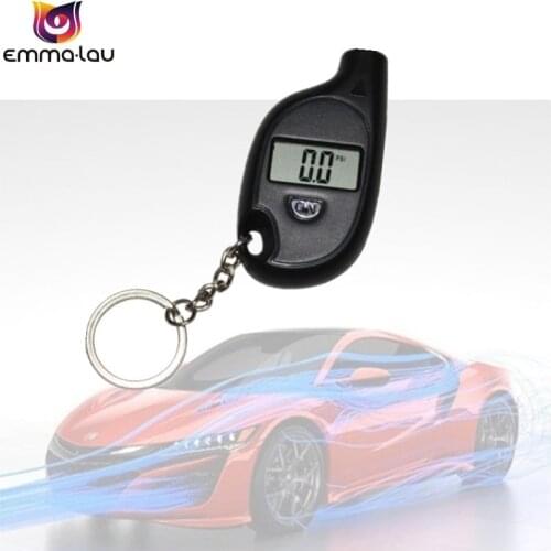 Mini LCD Digital Tire Gauge Tyre Keychain Air Pressure Gauge For Car Auto Motorcycle W310 Tire Pressure Gauge