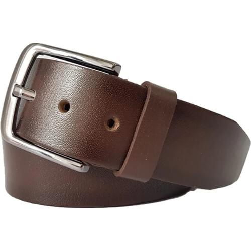 Derimond Male Belt Genuine Leather Jeans Belt