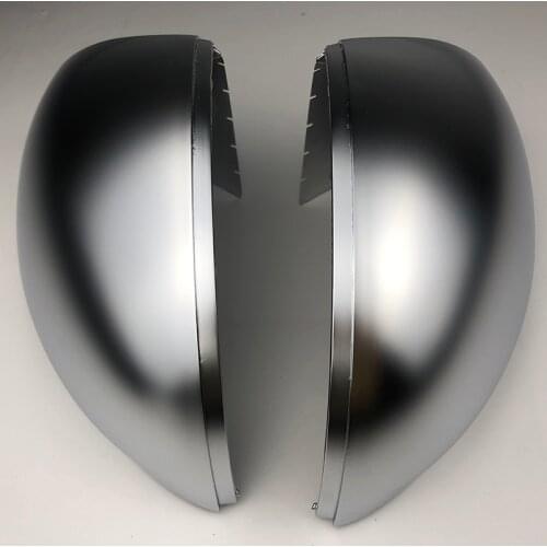 For VW Tiguan Allspace L MK2 2010 2011 2016 Replacement Pair Side Wing Mirror Caps Cover matt chrome style