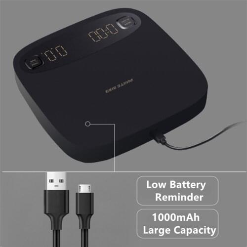 Coffee Scale with Timer USB 2KG/0.1g Precision Electronic Drip Coffee Scale Digital Kitchen Scale Waterproof Food Scale LED