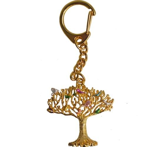 Hot Selling Fengshui 10 Birds on Wish Fulfilling Tree Keychain W Fengshuisale Red String Bracelet