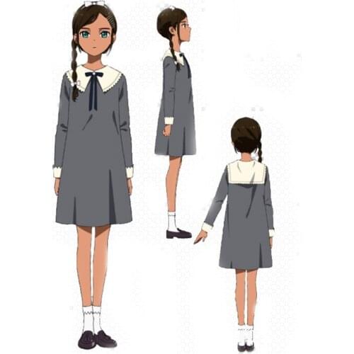 Cosplay legend Wonder Egg Priority Neiru Aonuma Cosplay Costume Girls Women Schools Dress Custom Made H001