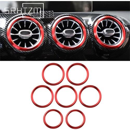 Car Central Dashboard Air Condition Ac Outlet Vent Cover For Mercedes Benz A Class W177 A200 A220 2019 2020