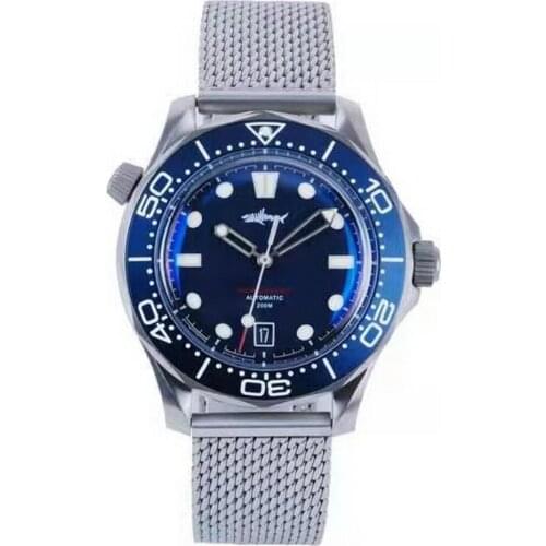 HEIMDALLR Men Dive Watch,Mens Automatic Watches Titanium Mechanical Wristwatch Diving 200M Waterproof C3 Sapphire Ceramic Bezel