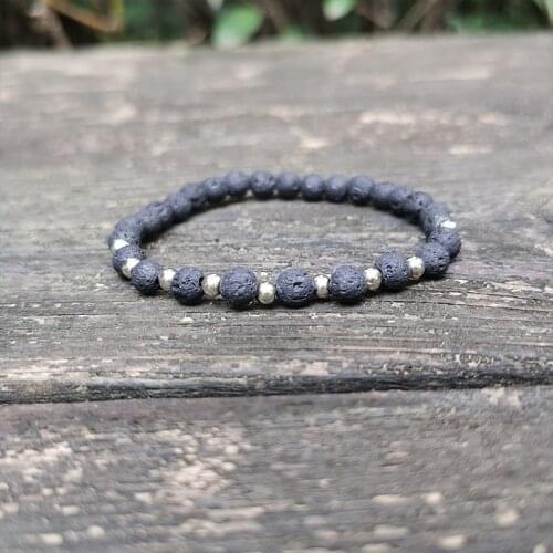 Beaded Bracelet Men, Black Bracelet, Black Beaded Bracelet