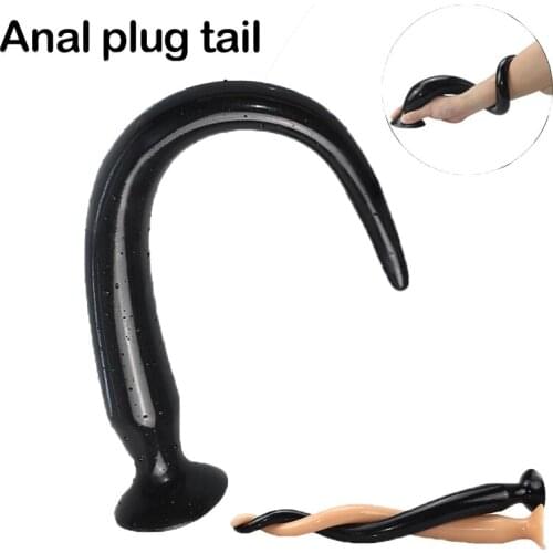 Super Long Anal Plug Anal Dildo Anus Masturbator Dilator Prostate Massager Sex Toys For Adults Women Gay Men Butt Plug Anal Toys