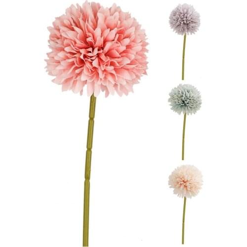 1Pc Simulation Dandelion Realistic Looking Charming Faux Silk Flower Floral Arrangement Artificial Flower for Home Office Decor