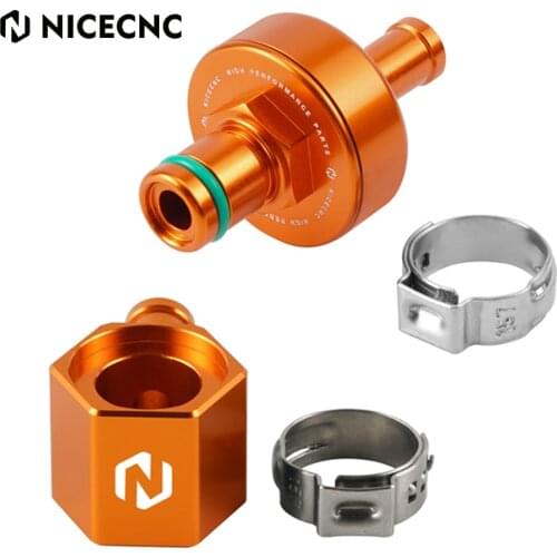 Fuel Line Tank Connector For KTM EXC XC-W 150 250 300 EXCF XCFW 350 500 SXF XCF 450 EXC300 Six Days 20-22 Aluminum Accessories