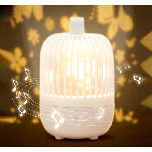 LED Star Music Projector Night Light Rechargeable Room Decor Rotate Starry Sky Porjectors Luminaria Decoration Bedroom Lamp Gift