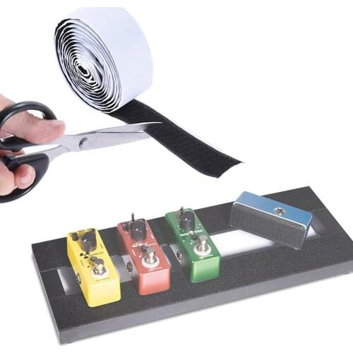 2pcs Adhesive Guitar Pedalboard Pedal Board Mounting Tape Grip Roll 2.5cm 2m for Guitar Pedal Board Electric Guitar Accessories