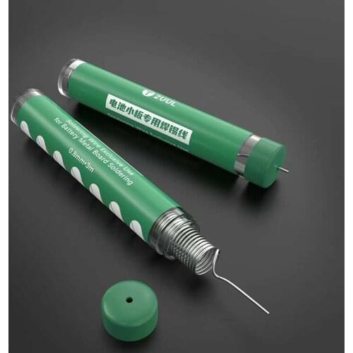 2UUL Soldering Wire 3m 0.8mm For IPhone Battery Metal Board soldering Reset Error Health Warnning Removing repair Tools