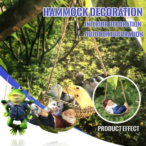 Home Decoration Accessories Outdoor Garden Santa Claus Animal Gardening Decorations Resin Craft Ornaments Decoración Для Дома