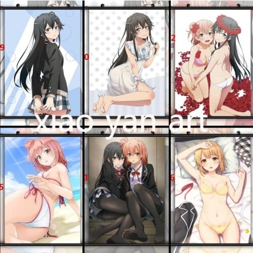 Diamond Painting OreGairu Yukinoshita Yukino Yuigahama Yui Diamond Mosaic Diamond Embroidery Cross Stitch Kits Home Decor
