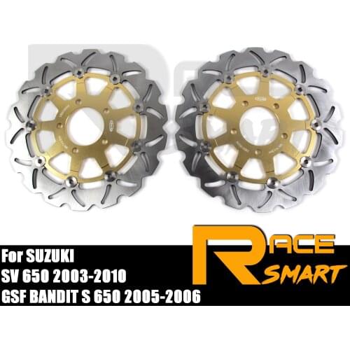 Motorcycle CNC Aluminium Front Brake Disc Disk Rotors For HONDA SV650 2003-2010 SV650S SV 650S 2004 2005 2006 2007 2008 2009 Hot