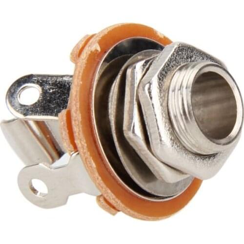 Guitar Parts & Accessories Switchcraft 1/4 6.35mm 2-Conductor Mono Chassis Guitar Jack Input Output