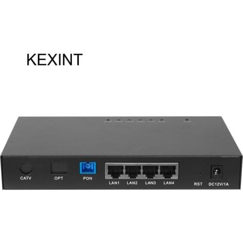 GPON ONU With Monitoring FTTH ONU with PON 4 LanTransceiver Equipment