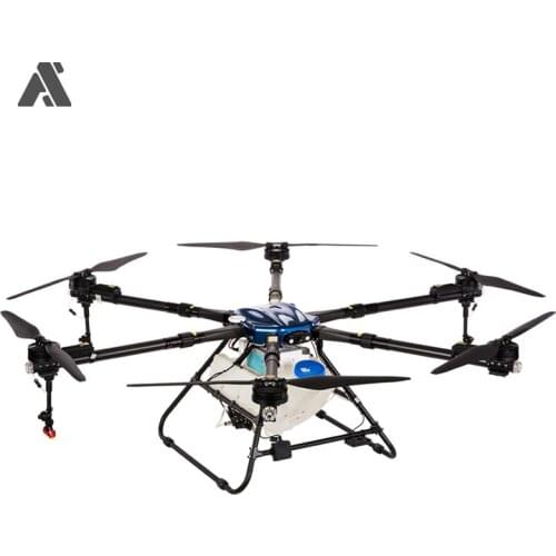 GX616 modern agricultural agricultural spraying plant protection drone with square tube foldable arm for hand operation