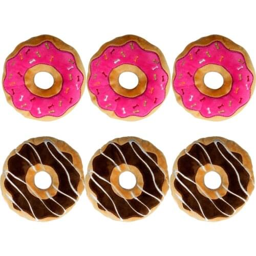 3PCS/set Dog Squeaky Toy Sounds Toy Puppy Dogs Chew Training Plush Fun Round Puppy Train Soothing Toy Dog Educational Plush Toys