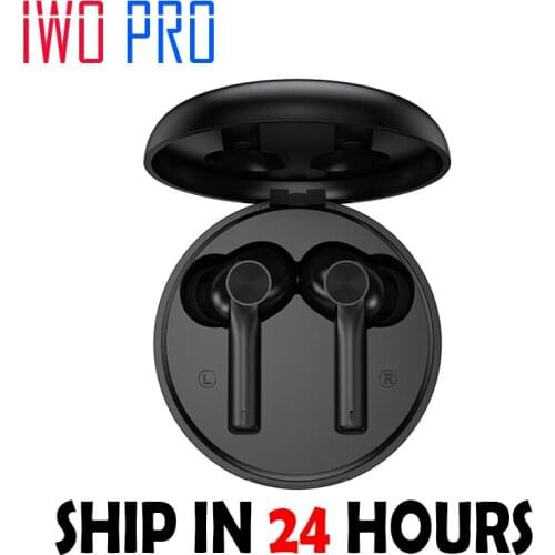 IWO PRO B16 TWS Bluetooth 5.0 Headset Charging Box With Light Wireless Headset 9D Stereo Gaming Earbud Headset With Microphone