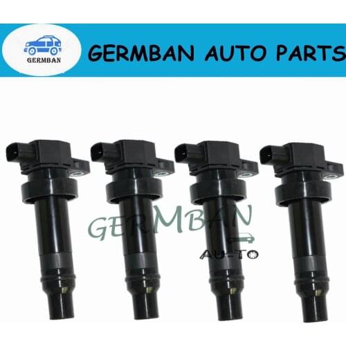 4PCS 27301-2B010 Ignition Coil For Hyundai Accent i20 i30 Kia Rio Motor 10-11 Kia Soul 1.6L No#273012B010 27301 2B010