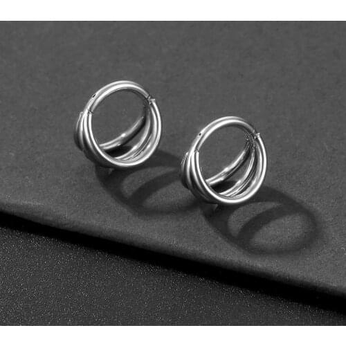 1PC 16G 316L Stainless Steel Nose Septum Ring Nose Hoop Nose Piercing Body Jewelry