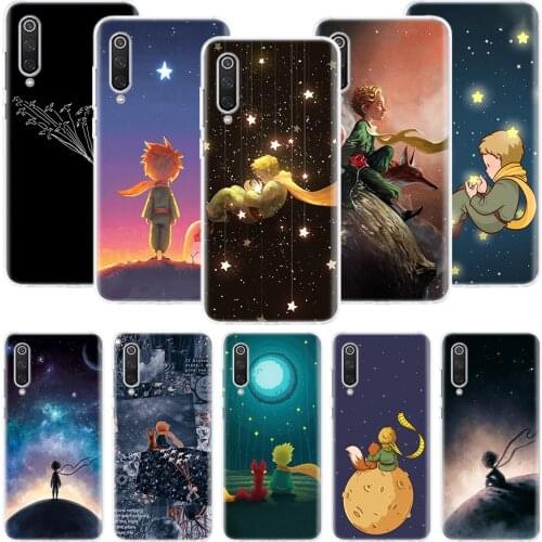 The Little Prince Fox Cartoon Phone Case For Xiaomi Mi Note 10 11 9 8 10T 9T CC9 A1 A2 A3 5X 6X Pocophone F1 X3 F2 Pro Lite Coqu