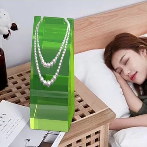 Necklace Display Stand Epoxy Resin Mold Jewelry Pendant Show Rack Silicone Mould