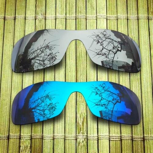 Polarized Replacement Lense For-Oakley Antix Sunglasses Frame - Chrome & Blue Combine Options